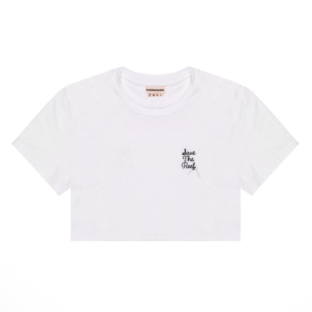 Karmagawa Save The Reef Peru Crop Top